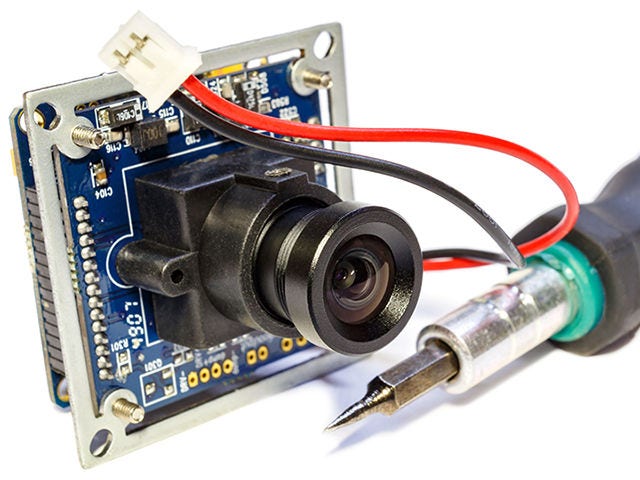 Camera module on board