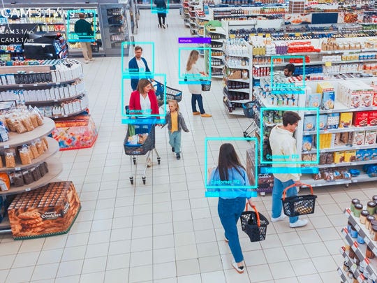 Grocery store surveillance