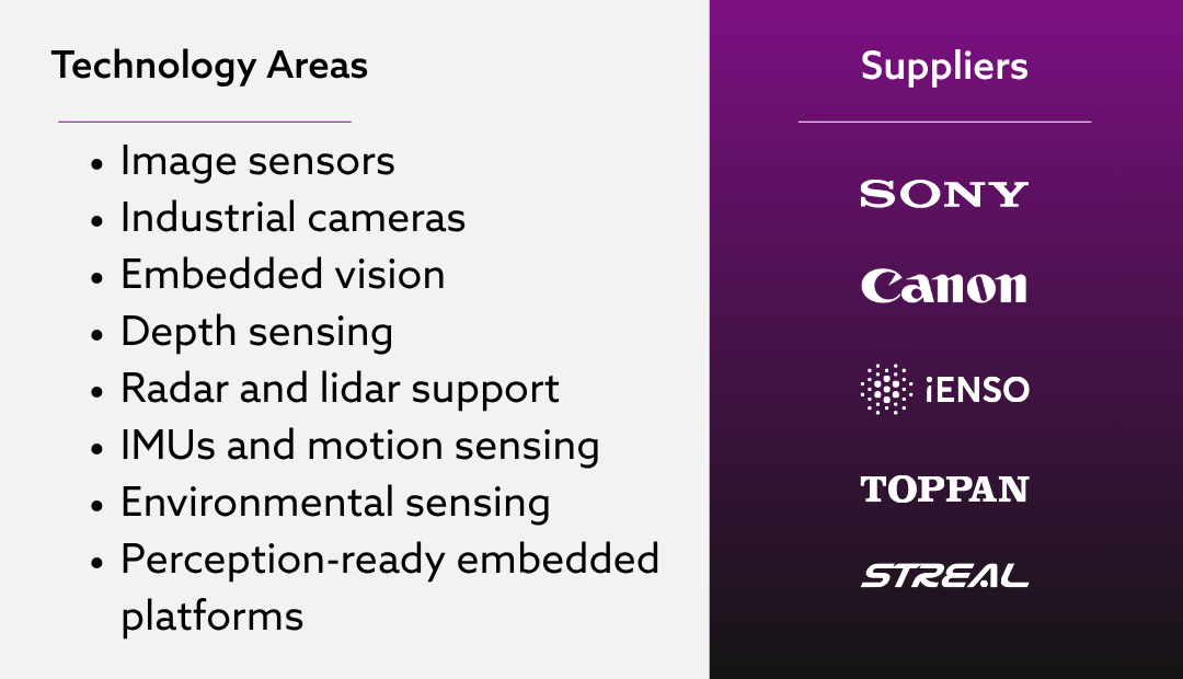 Capture the physical world with better sensing