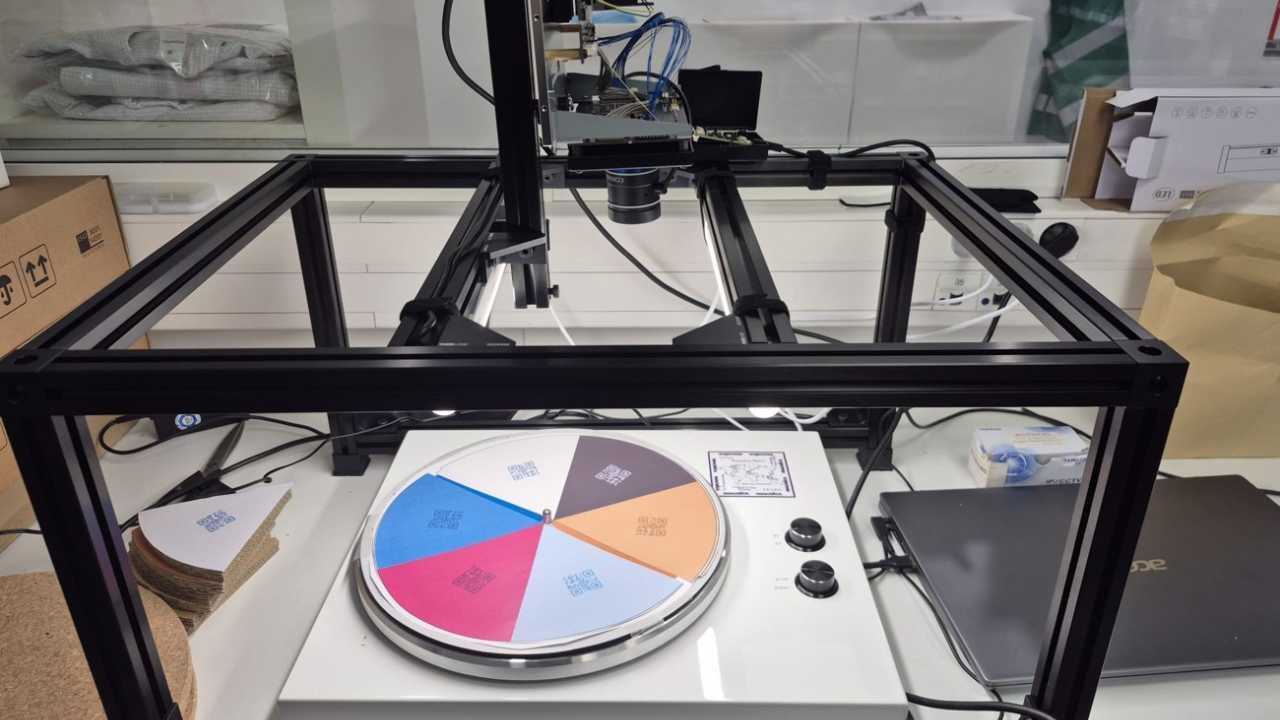 Sony image sensors in a color testing lab