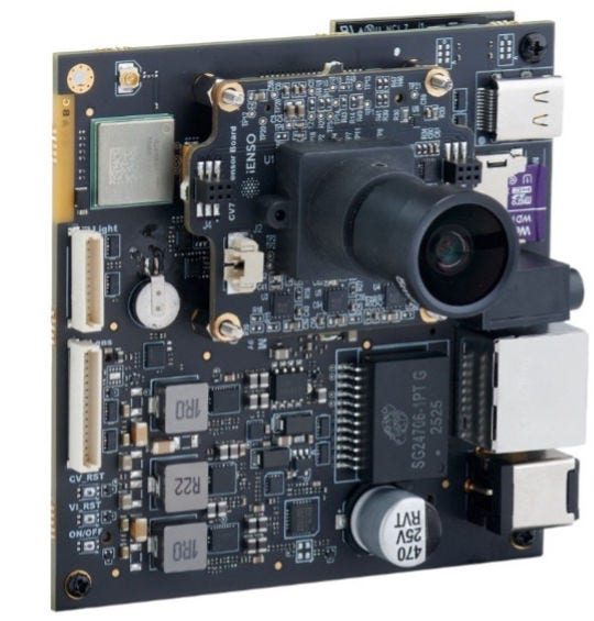 Macnica + iENSO CV75 SoM - embedded camera in board