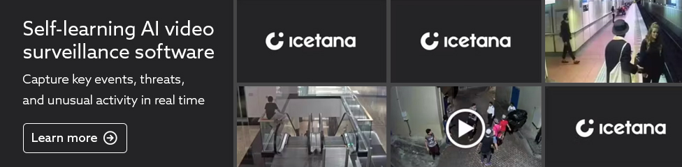 Self-learning AI video surveillance software from icetana