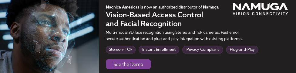 Namuga vision-based access control and facial recognition