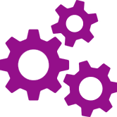 3 gears icon