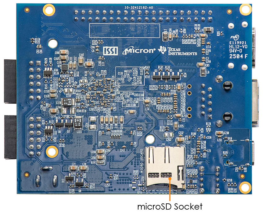 Terasic Atum A3 Nano microSD Socket