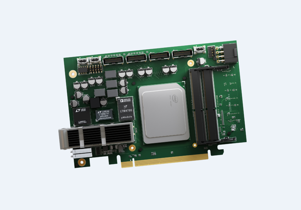XpressSX AGI-FH400G Agilex PCIe Board