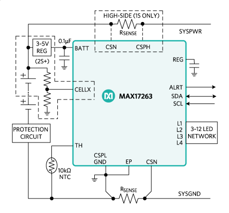 MAX17263電路圖