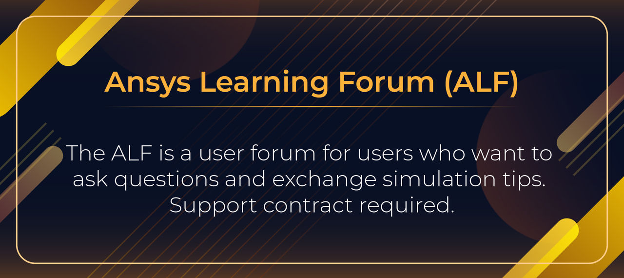 Ansys Learning Forum (ALF)