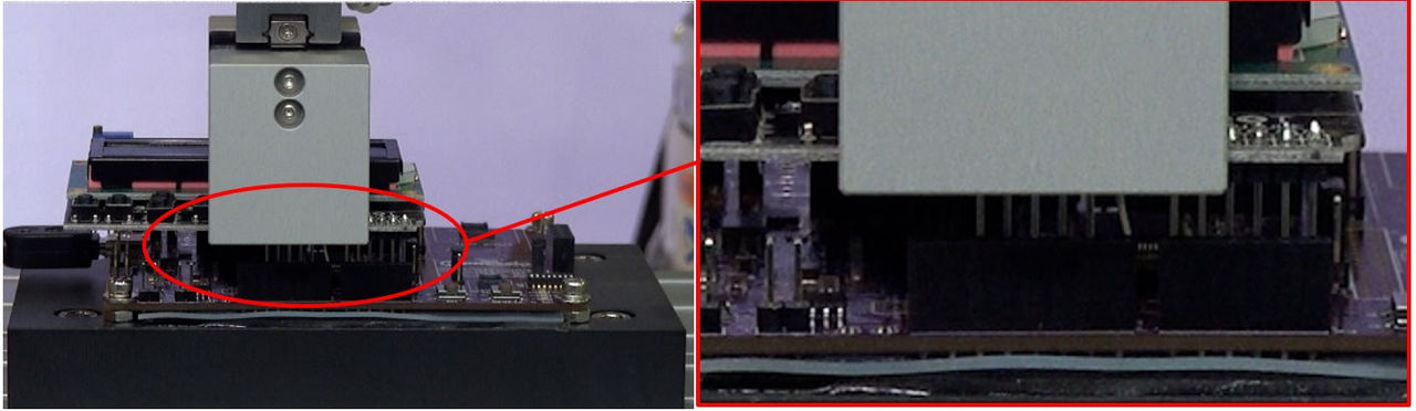 狀況二、LCD Module針腳歪斜與對位問題