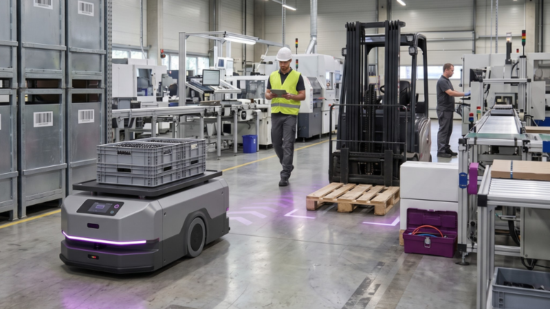 Autonomous material movement