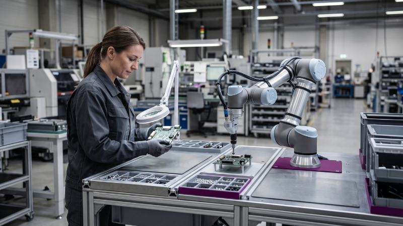 Collaborative workcell automation
