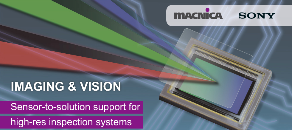Imaging and Vision: Sensor-to-solution support for high-res inspection systems