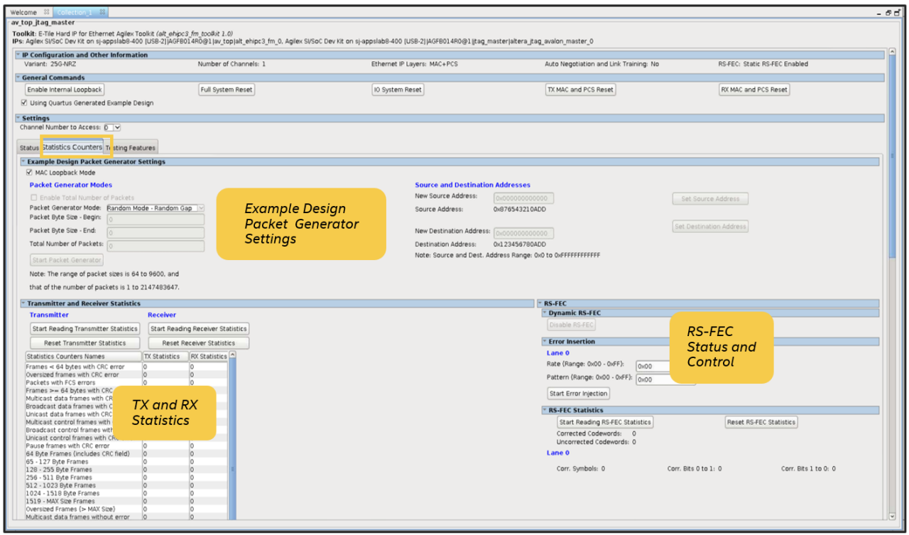 Altera FPGA Ethernet Toolkit