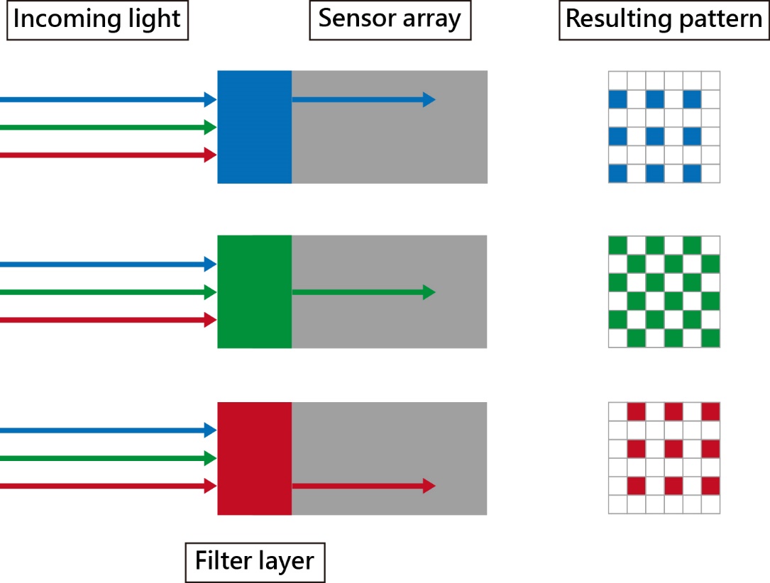 剖面圖-感應器的橫截面