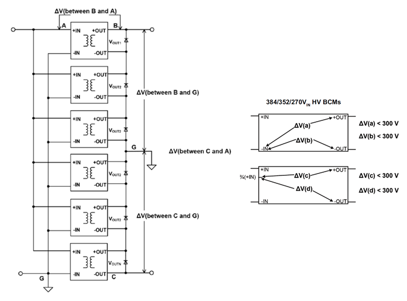 BCM串聯電路限制