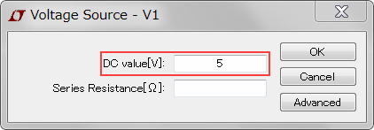 Select Applied Voltage