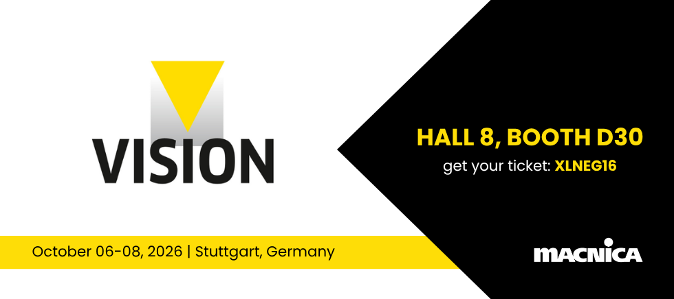 Meet Macnica ATD Europe 2026 at VISION 2026 - HALL 8, BOOTH D30
