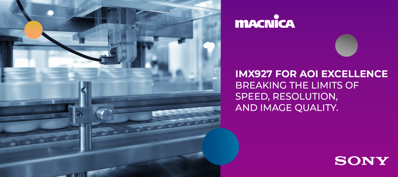 IMX927 for AOI Excellence - Breaking the limits of speed, resolution and image quality